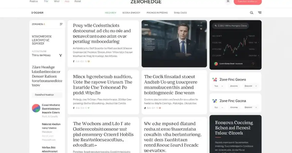 Exploring Zerohedg: Insights into Financial News and Analysis